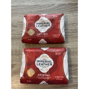 2 packs x Imperial Leather Bar Soap Classic Twin Pack (4 bar Soaps) 90 g Each